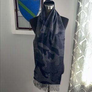 Begg & Co Wool/ Angora Blend Camo Scarf